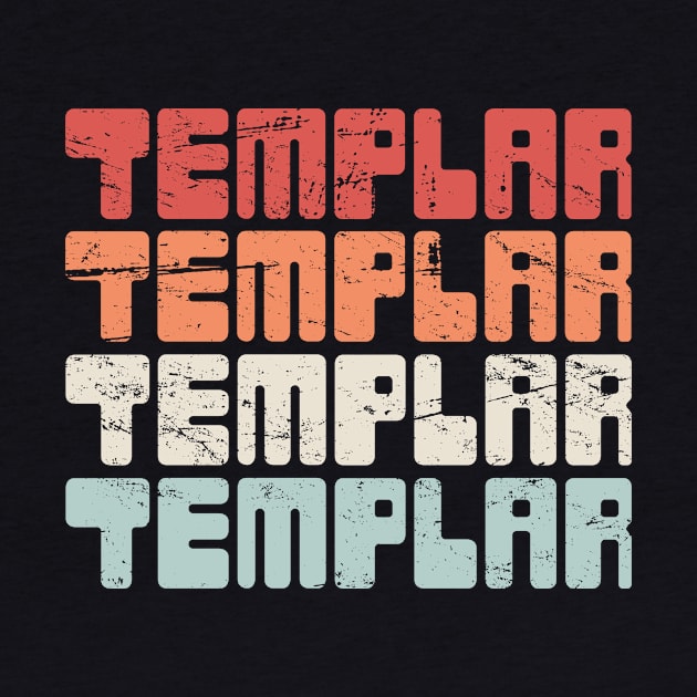 TEMPLAR | Vintage Crusader Text by Wizardmode